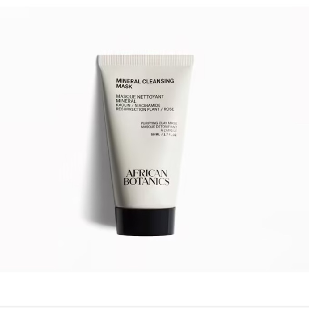 African Botanics mineral cleansing mask purifying 1.7 fl.oz. NEW sealed